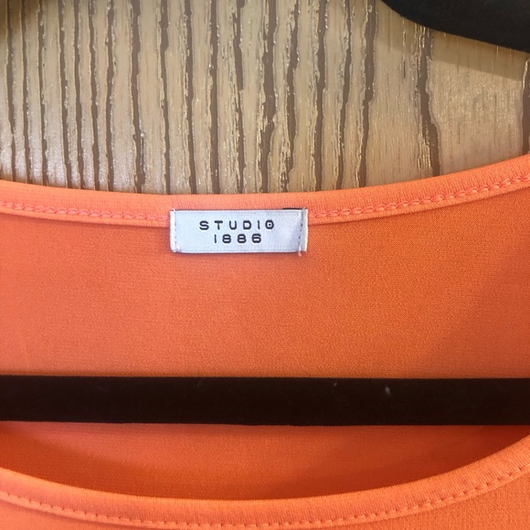 Avon Studio 1886 cold shoulder crochet sleeve top - Picture 3 of 7